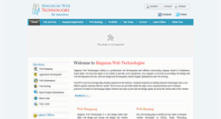 Desktop Screenshot of magnumwebtech.com